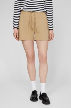 Женские бежевые шорты Бежевый L Gant 4200704