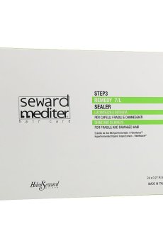 Уценка! Флюид Helen Seward Remedy 7/L Sealer для блеска и шелковистости ломких и поврежденных волос, 24*8 мл