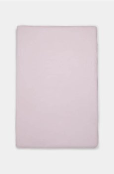 Бавовняне простирадло з еластичною гумкою - пастельний рожевий