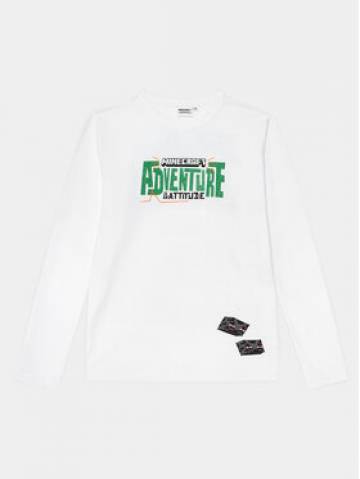 OVS Блузка MINECRAFT 1891415 Білий Regular Fit OVS Блузка MINECRAFT 1891415 Білий Regular Fit