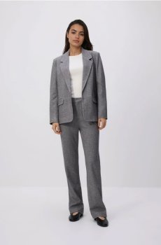 Reserved - Штани з додаванням віскози - світло-сірий - 009HT-09X