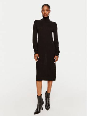 Calvin Klein Трикотажна сукня K20K207485 Чорний Regular Fit Calvin Klein Трикотажна сукня K20K207485 Чорний Regular Fit