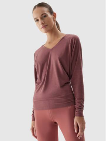 4F Блузка 4FAW23TFLOF153 Червоний Slim Fit 4F Блузка 4FAW23TFLOF153 Червоний Slim Fit