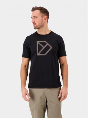 Didriksons Футболка D-Logo Usx T-Shirt 505096 Чорний Regular Fit Didriksons Футболка D-Logo Usx T-Shirt 505096 Чорний Regular Fit