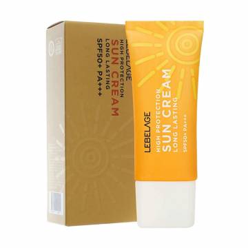 Солнцезащитный крем для лица Lebelage High Protection Long Lasting Sun Cream, SPF 50+/PA+++, 30 мл Солнцезащитный крем для лица Lebelage High Protection Long Lasting Sun Cream, SPF 50+/PA+++, 30 мл
