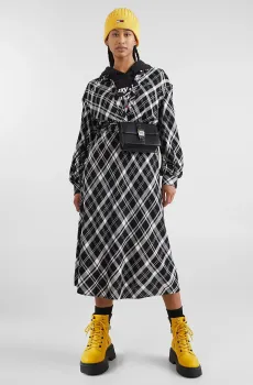 Женское платье в клетку TJW CHECK Разноцветный XS Tommy Jeans DW0DW15017