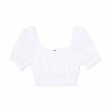 Cropp - Короткий топ - білий Cropp - Короткий топ - білий