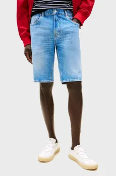 Мужские голубые джинсовые шорты BROOKLYN BAY INDIGO Голубой 34 Tommy Hilfiger MW0MW39195