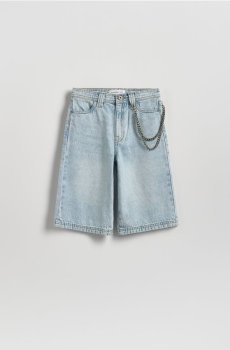 Reserved - Джинсові шорти - синій - 737HN-50J