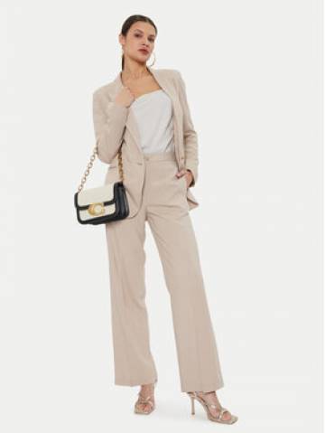 ViCOLO Штани з тканини TB1562 Бежевий Relaxed Fit ViCOLO Штани з тканини TB1562 Бежевий Relaxed Fit