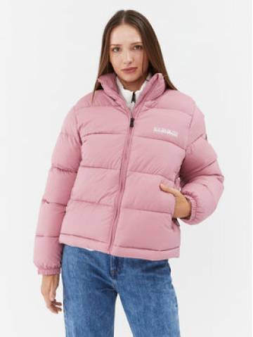 Napapijri Пуховик NP0A4HJV Рожевий Regular Fit Napapijri Пуховик NP0A4HJV Рожевий Regular Fit