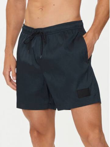 Calvin Klein Swimwear Шорти для плавання KM0KM01023 Чорний Regular Fit Calvin Klein Swimwear Шорти для плавання KM0KM01023 Чорний Regular Fit