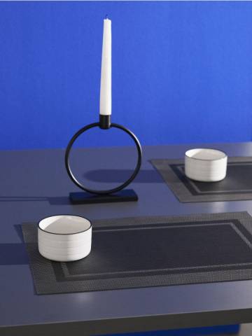 Сервірувальні підкладки, 2 шт. - чорний