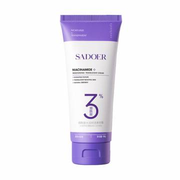 Крем для лица Sadoer Niacinamide 3% Moisturizing Translucent Cream с ниацинамидом, 100 г Крем для лица Sadoer Niacinamide 3% Moisturizing Translucent Cream с ниацинамидом, 100 г