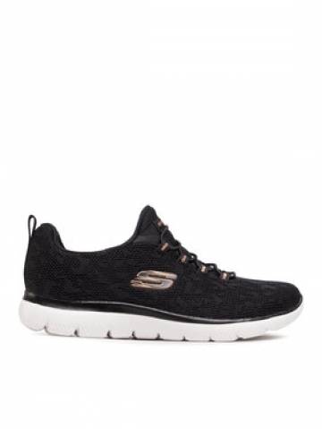 Skechers Снікерcи Leopard Spot 149037/BKRG Чорний Skechers Снікерcи Leopard Spot 149037/BKRG Чорний
