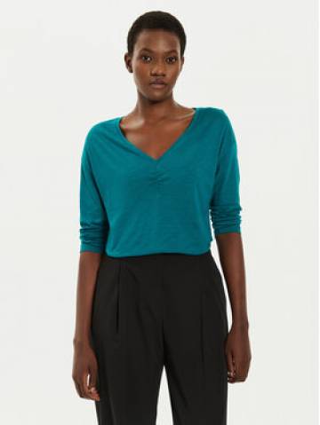 Sisley Блузка 3TNHL400T Бірюзовий Regular Fit Sisley Блузка 3TNHL400T Бірюзовий Regular Fit