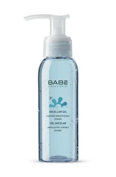 Мицеллярный гель для умывания BABE Laboratorios Soothing Micellar Gel, 90 мл (дорожная версия)