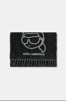 Шарф с добавлением шерсти Karl Lagerfeld IKON