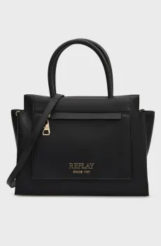 Женская черная сумка Черный ONESIZE Replay FW3868.000.A0500G