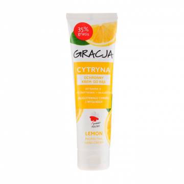 Защитный крем для рук Gracja Lemon Protective Hand Cream с экстрактом лимона, 100 мл Защитный крем для рук Gracja Lemon Protective Hand Cream с экстрактом лимона, 100 мл