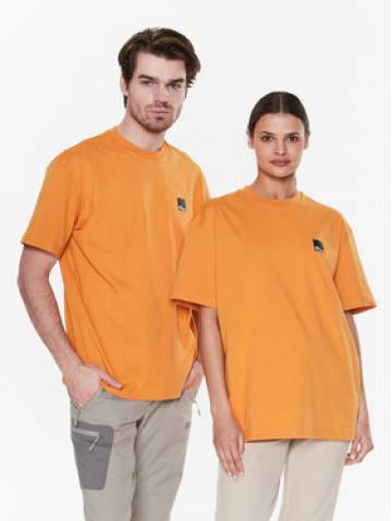 Jack Wolfskin Технічна футболка Unisex Eschenheimer 1809091 Оранжевий Regular Fit Jack Wolfskin Технічна футболка Unisex Eschenheimer 1809091 Оранжевий Regular Fit