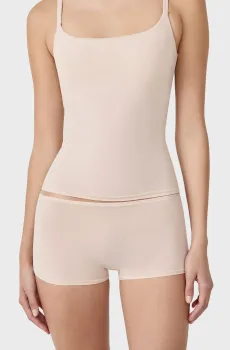 Женские бежевые трусики-шортики PURE SOFT Бежевый L Etam 6554858