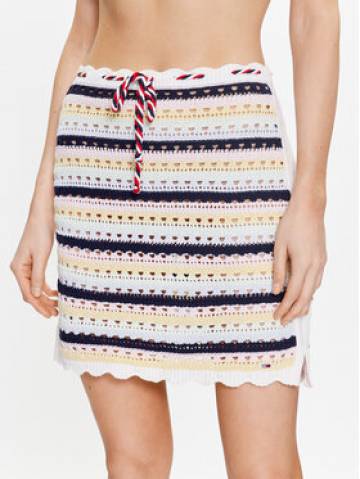 Tommy Jeans Cпідниця-міні Summer DW0DW15393 Кольоровий Regular Fit Tommy Jeans Cпідниця-міні Summer DW0DW15393 Кольоровий Regular Fit