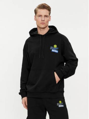 Hugo Світшот Nerrain 50513290 Чорний Relaxed Fit Hugo Світшот Nerrain 50513290 Чорний Relaxed Fit
