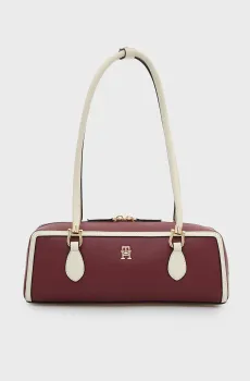 Женская бордовая сумка GRACE COL BLOCK Бордовый ONESIZE Tommy Hilfiger AW0AW18900