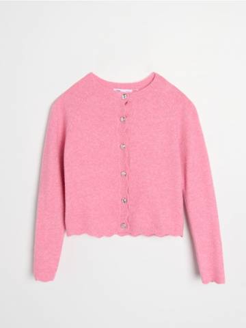 Светр з довгими рукавами - пастельний рожевий Светр з довгими рукавами - пастельний рожевий