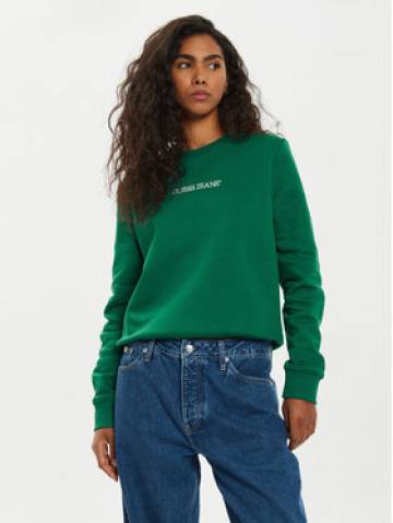 Guess Jeans Світшот W4YQ10 KC811 Зелений Regular Fit Guess Jeans Світшот W4YQ10 KC811 Зелений Regular Fit