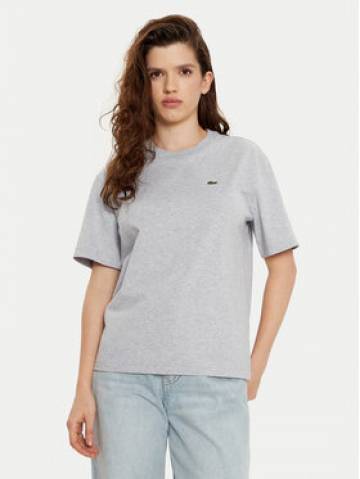 Lacoste Футболка TF7215 Сірий Regular Fit Lacoste Футболка TF7215 Сірий Regular Fit