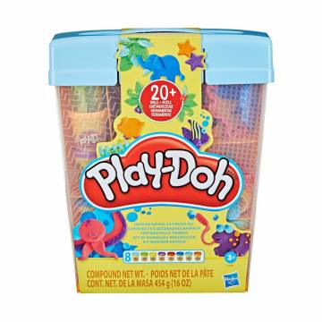 Набор для лепки Play-Doh Imagine Animals Storage Set Животные, от 3 лет, 31 деталь (F7381) Набор для лепки Play-Doh Imagine Animals Storage Set Животные, от 3 лет, 31 деталь (F7381)