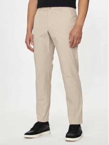 Guess Штани з тканини M4YB01 WG9Z2 Бежевий Slim Fit Guess Штани з тканини M4YB01 WG9Z2 Бежевий Slim Fit