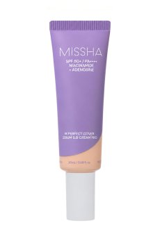 ВВ-крем для лица Missha M Perfect Cover Serum BB Cream Pro SPF 50+/ PA++++ 25 Warm Beige, 20 мл
