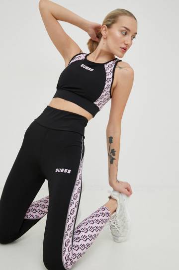 Спортивный бюстгальтер Guess цвет чёрный Спортивный бюстгальтер Guess цвет чёрный