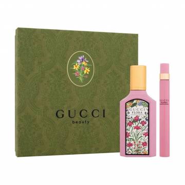 Парфюмированный набор женский Gucci Flora Gorgeous Gardenia Coffret (парфюмированная вода, 50 мл + парфюмированная вода, 10 мл) Парфюмированный набор женский Gucci Flora Gorgeous Gardenia Coffret (парфюмированная вода, 50 мл + парфюмированная вода, 10 мл)