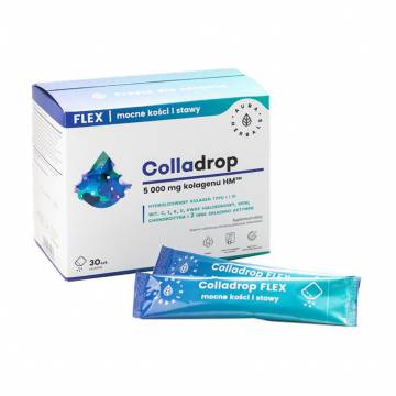 Коллаген Aura Herbals Colladrop Flex 5000 мг, в порошке, 30 шт Коллаген Aura Herbals Colladrop Flex 5000 мг, в порошке, 30 шт