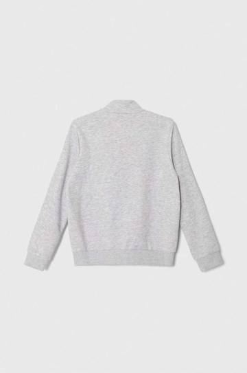 Детская кофта Fila BLANKENHAGEN цвет серый однотонная