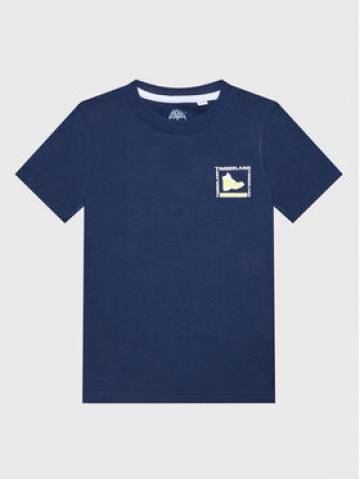 Timberland Футболка T25T84 S Cиній Regular Fit Timberland Футболка T25T84 S Cиній Regular Fit