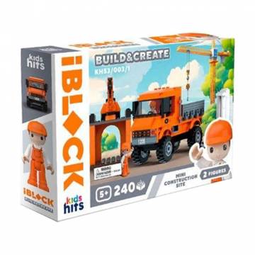 Детский конструктор iBlock Junior Build & Create Мини строительная площадка, 240 элементов, от 5 лет, 32*5*21.5 см (KH53/003/1) Детский конструктор iBlock Junior Build & Create Мини строительная площадка, 240 элементов, от 5 лет, 32*5*21.5 см (KH53/003/1)