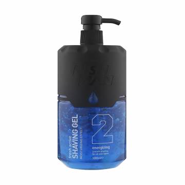 Мужской гель для бритья Nishman No.2 Fresh Active Energizing Shaving Gel, 1 л Мужской гель для бритья Nishman No.2 Fresh Active Energizing Shaving Gel, 1 л
