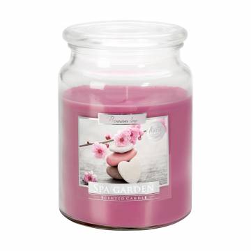 Ароматическая свеча Bispol Scented Candle Spa Garden, 500 г (snd99-254) Ароматическая свеча Bispol Scented Candle Spa Garden, 500 г (snd99-254)