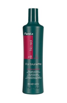 Уценка! Антикрасный шампунь Fanola No Red Shampoo For Brunette для темных волос, 350 мл