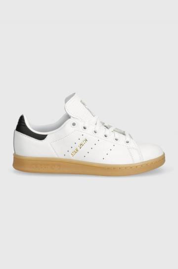 Детские кожаные кроссовки adidas Originals STAN SMITH цвет белый IH5352 Детские кожаные кроссовки adidas Originals STAN SMITH цвет белый IH5352