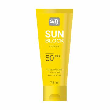Солнцезащитный крем-флюид для лица SUN DAY Sun Block, SPF 50, 75 мл Солнцезащитный крем-флюид для лица SUN DAY Sun Block, SPF 50, 75 мл