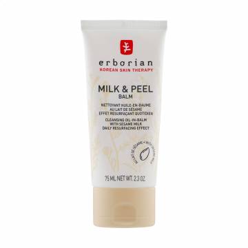 Разглаживающий бальзам-пилинг для лица Erborian Milk & Peel Balm Кунжутное молочко, 75 мл Разглаживающий бальзам-пилинг для лица Erborian Milk & Peel Balm Кунжутное молочко, 75 мл