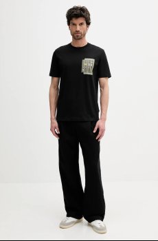 Хлопковая футболка BOSS Orange Te_Container