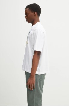 Хлопковая футболка Marcelo Burlon County Angel Boxy T-Shirt White Multicol