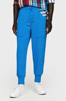 Мужские голубые спортивные брюки THC REG FIT SWEATPANTS Голубой L Tommy Hilfiger MW0MW32433